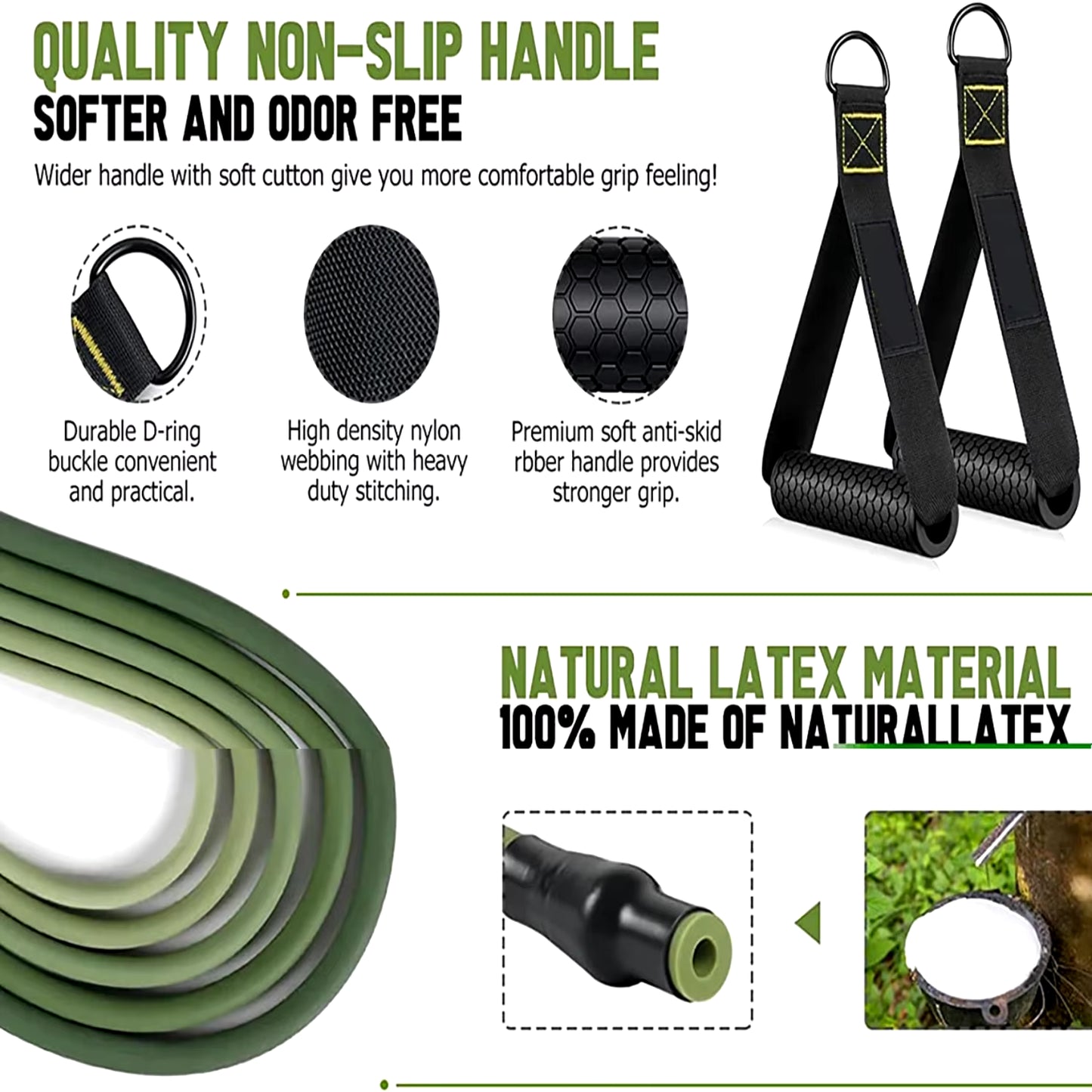 ŁINGPENG Resistance Band Set V2