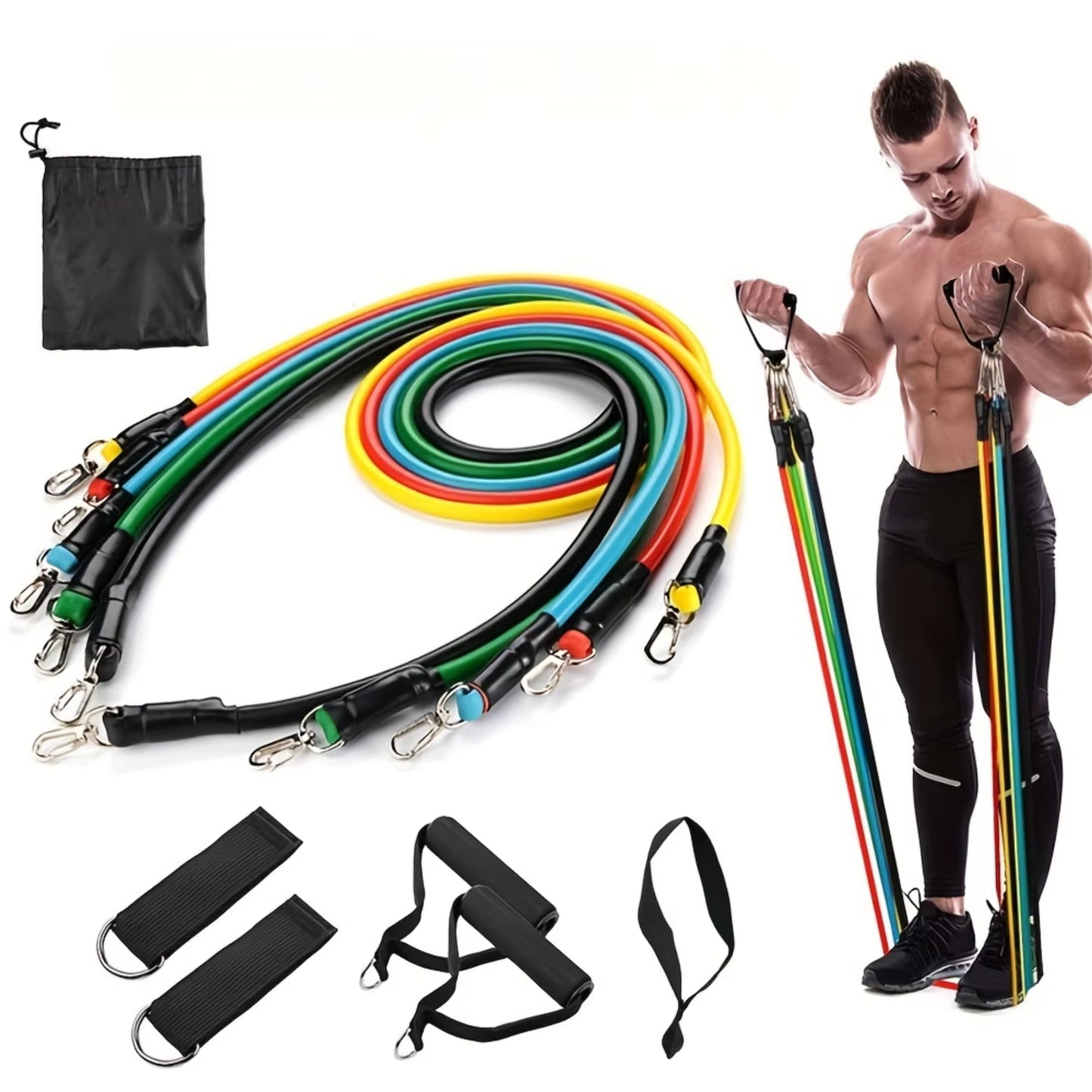 ŁINGPENG Resistance Bands Set V1