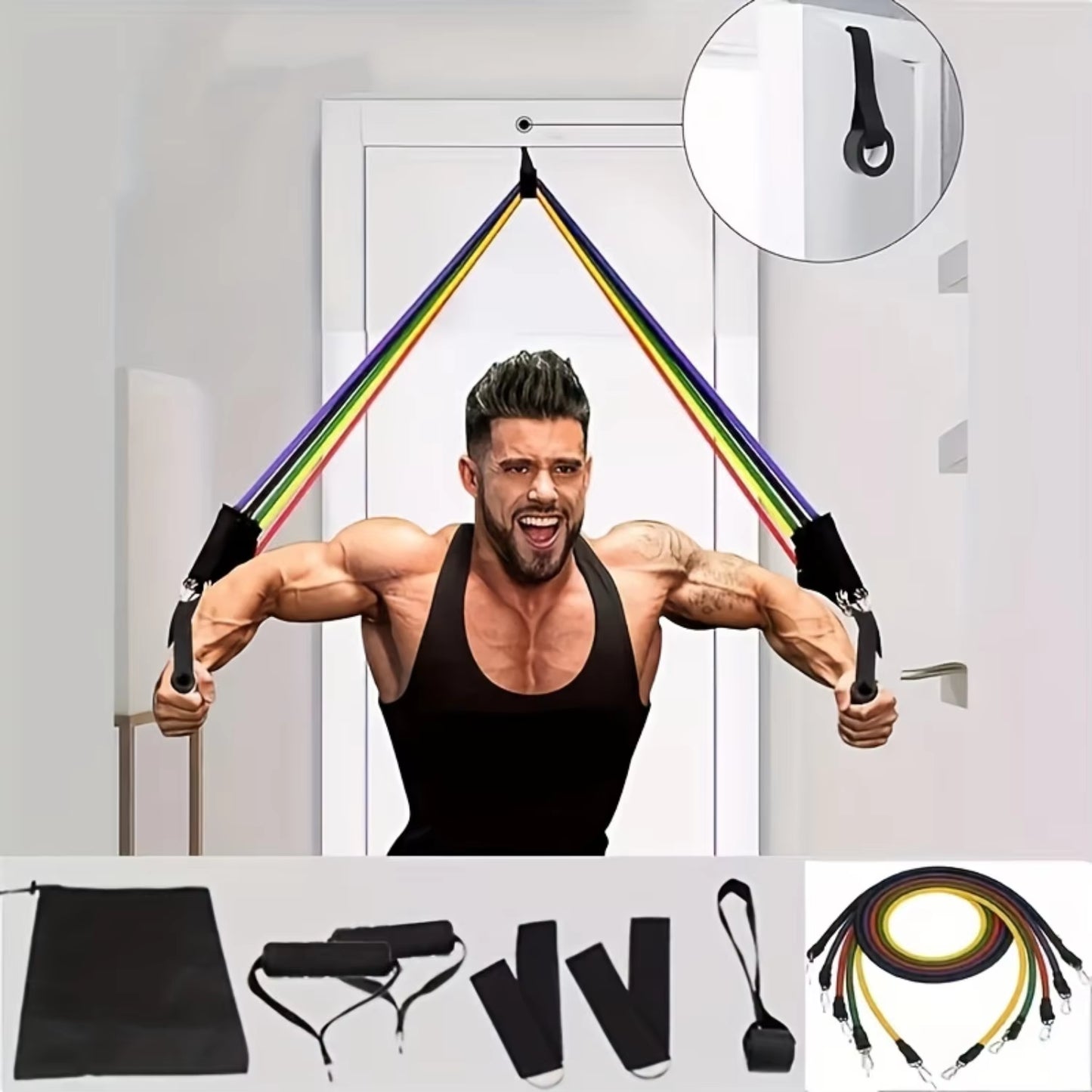 ŁINGPENG Resistance Bands Set V1