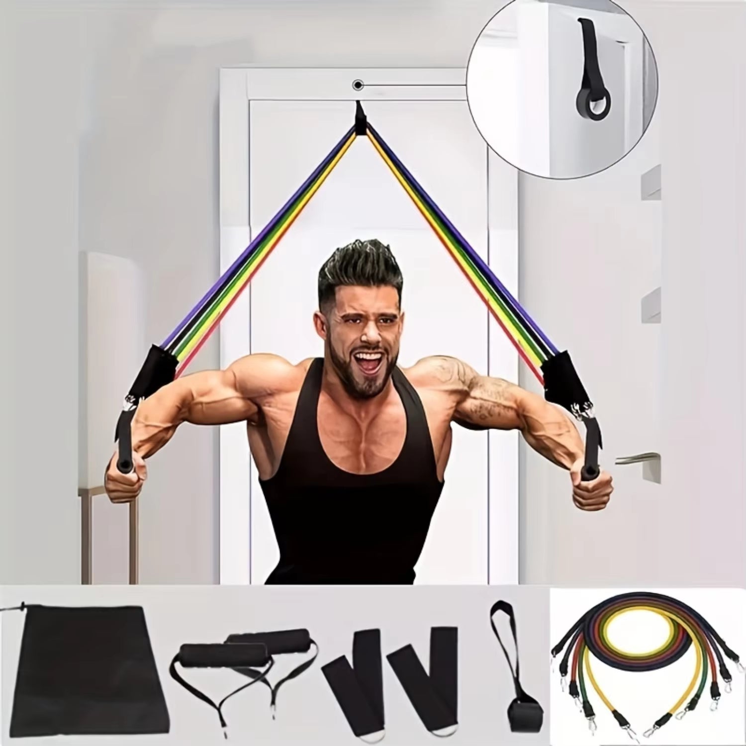 ŁINGPENG Resistance Bands Set V1